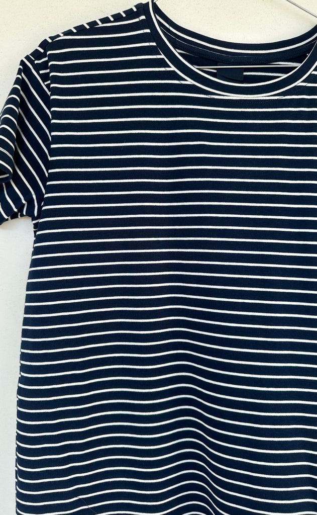 Luxzuz Kjole - Aimastripe - Navy Blue