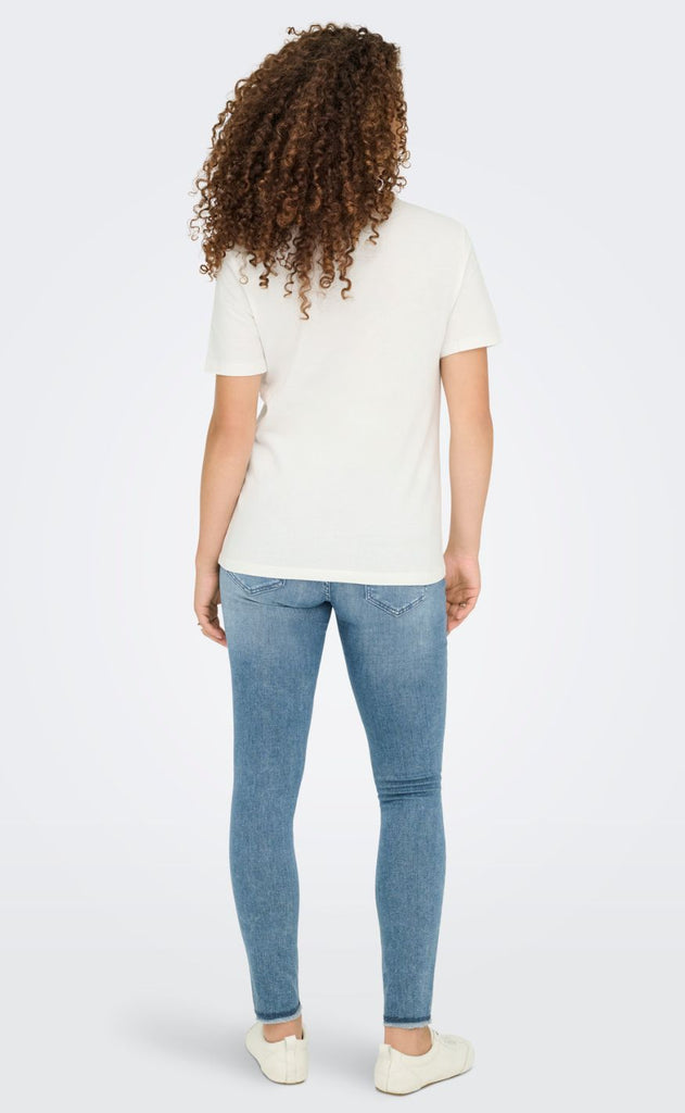 ONLY T-shirt - Kita Shell - White