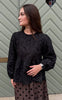 Say INA Copenhagen Bluse - Alia - Black Flower