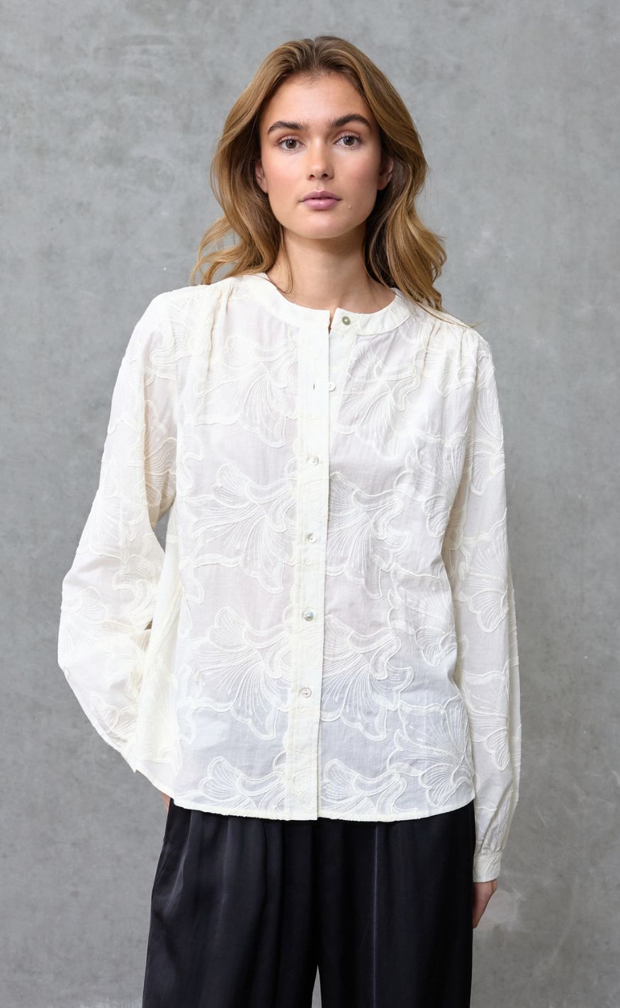 Love & Divine Skjorte - Love1519 - Cream