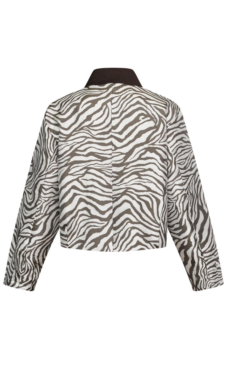 Love & Divine Jakke - Love1621 - Earth Zebra
