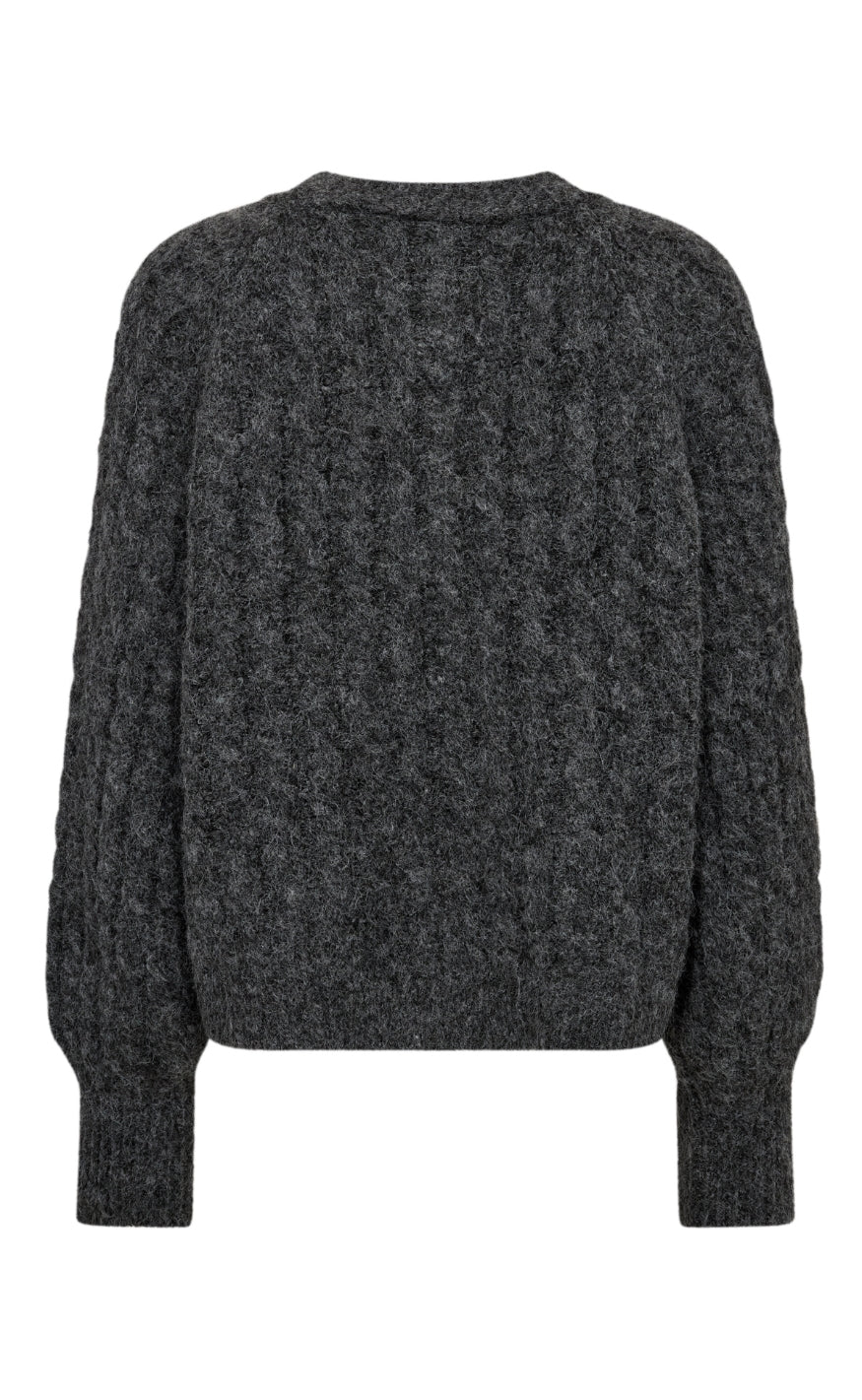 A-View Cardigan - Kabba - Dark Grey