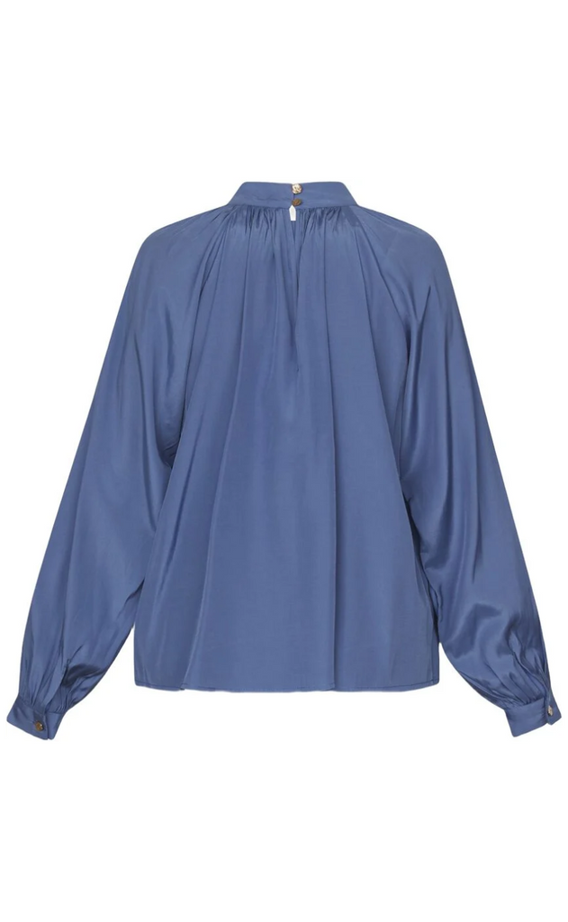 Love & Divine Bluse - Love1201 - Mid Blue