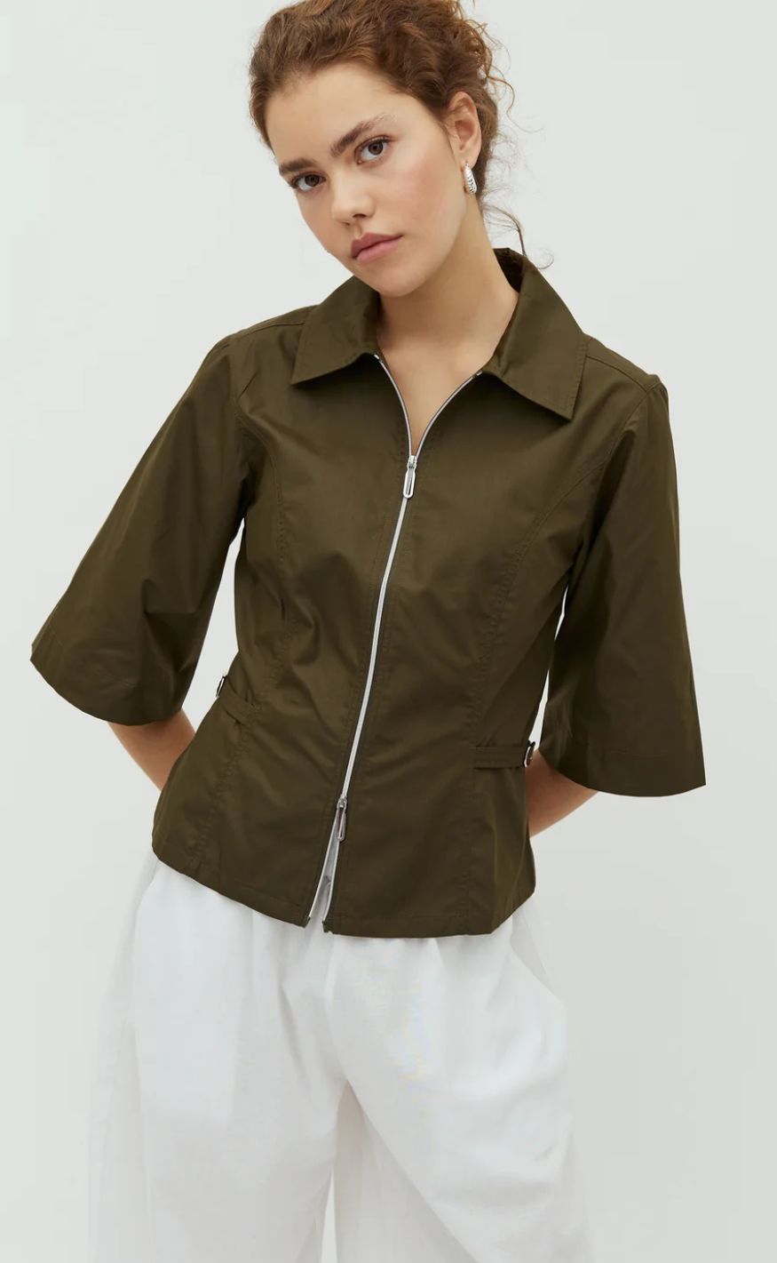 MbyM Skjorte - Anoul-M - Dark Olive