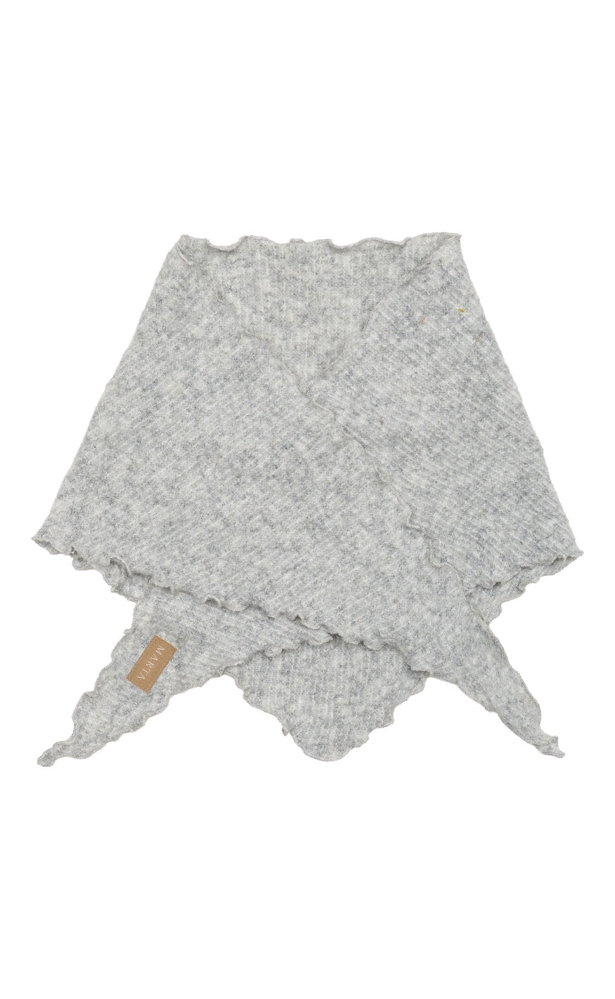 Marta Du Chateau Skjerf - Agnete - Light Grey