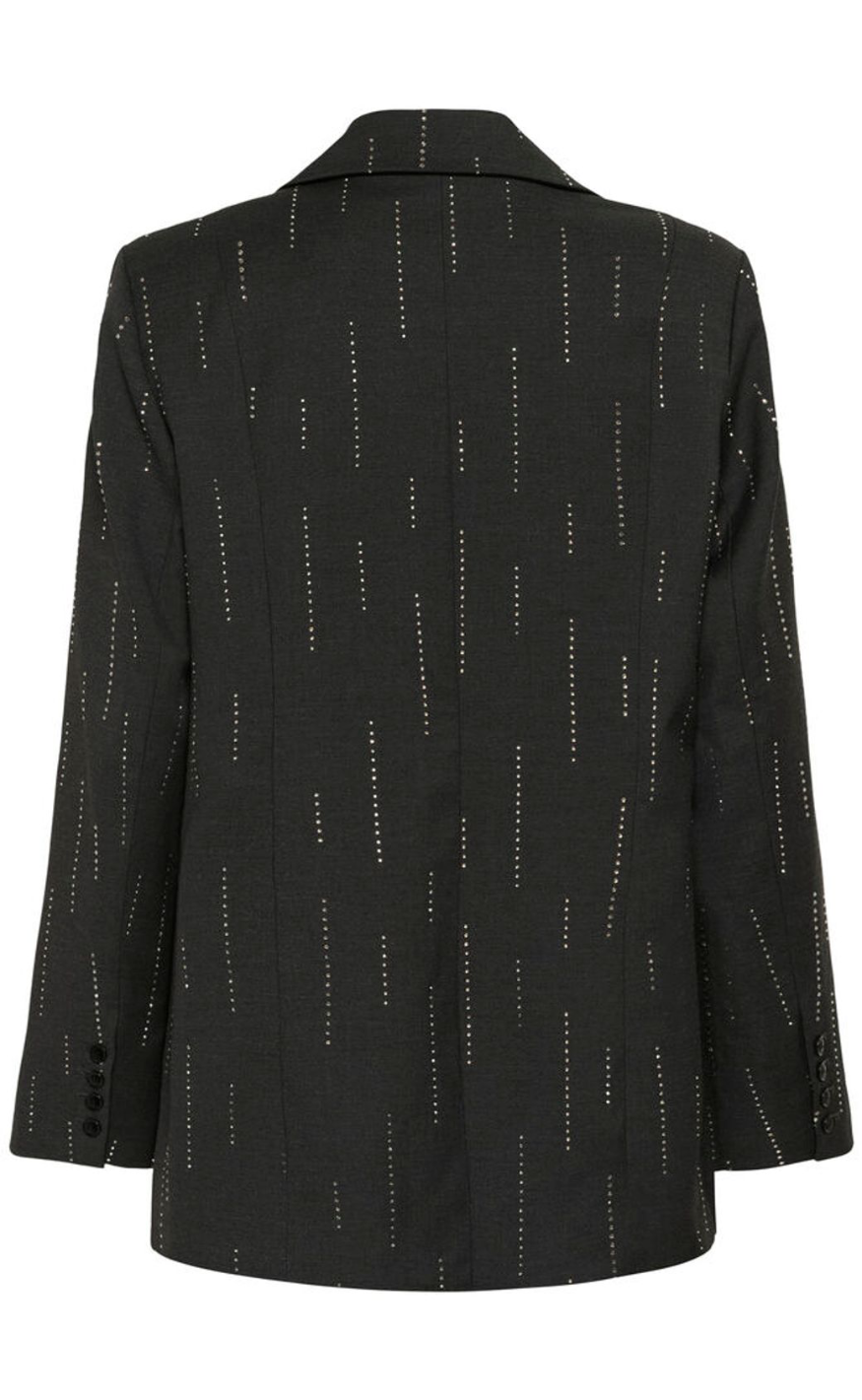 Gestuz Blazer - Adira - Dark Grey Melange