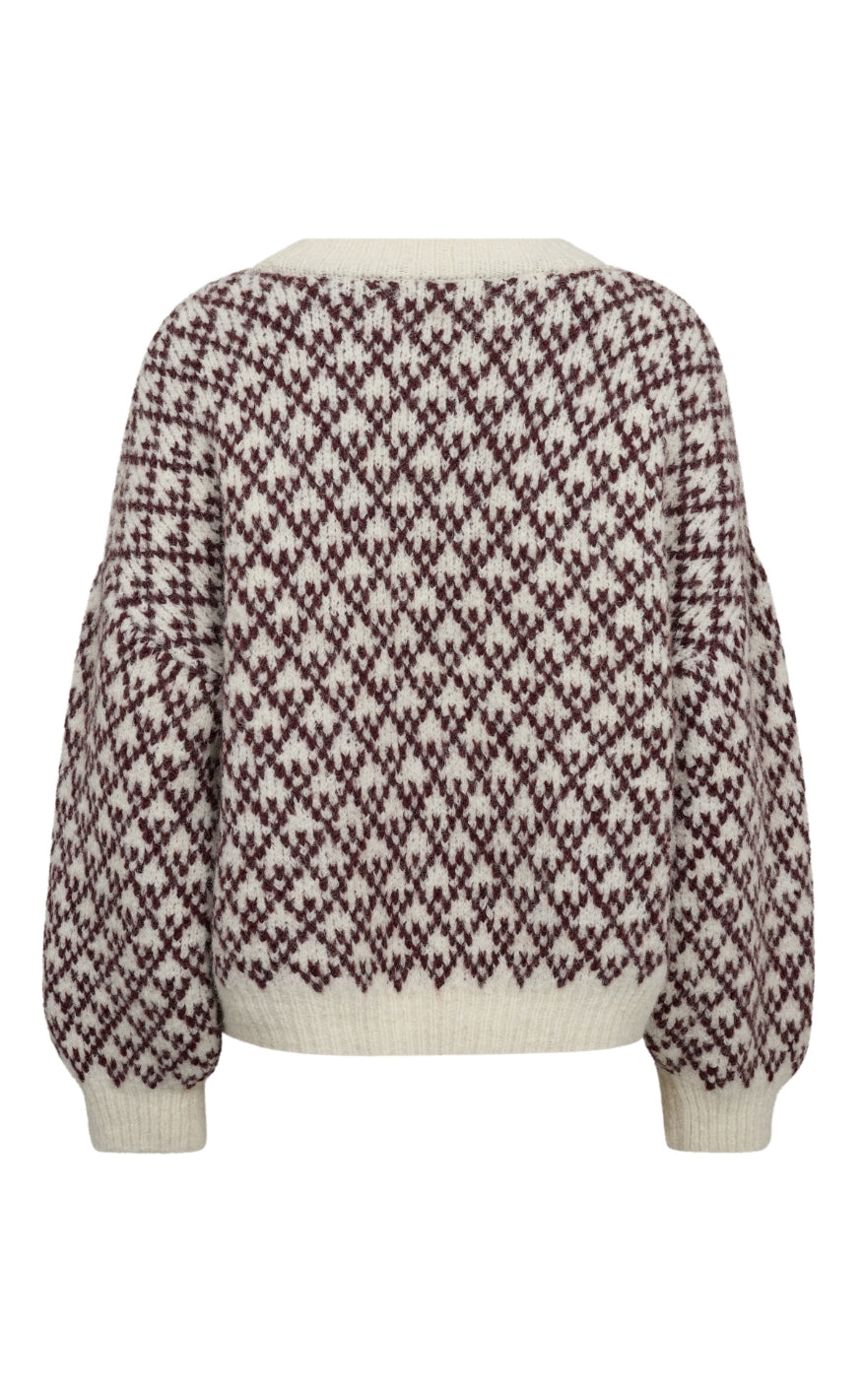 A-View Genser - Tessi - Off White/Bordeaux