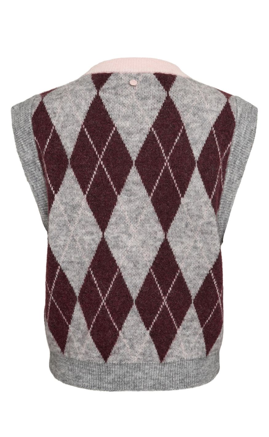 Nümph Vest - Tikla - Medium Grey Mel