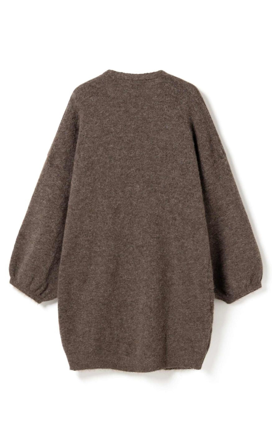 Noella Cardigan - Maricela - Timber Brown Melange