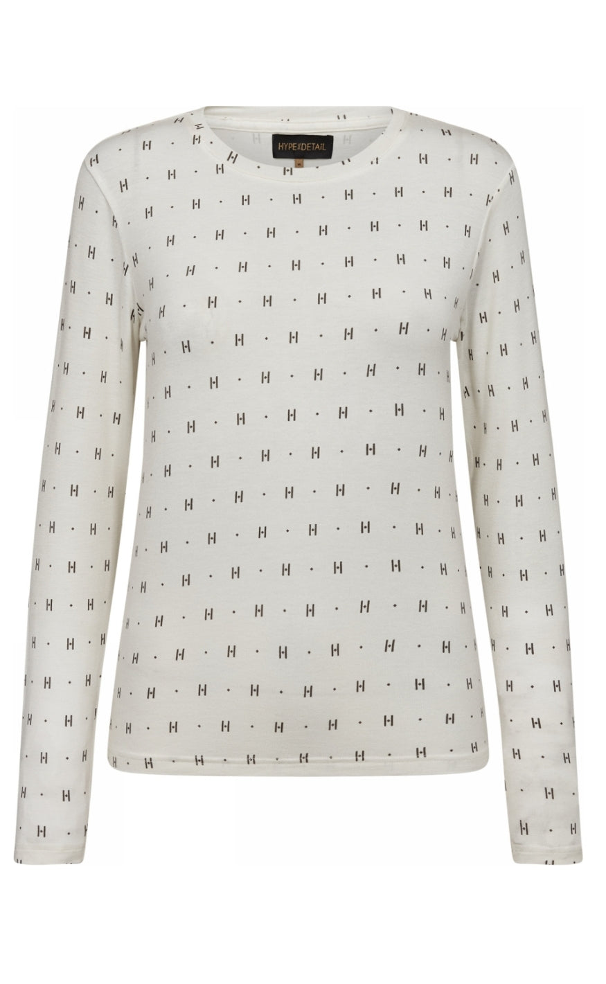 Hype The Detail Bluse - 650-14 - White
