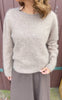 Say INA Copenhagen Strikk - Riley O-Neck - Latte