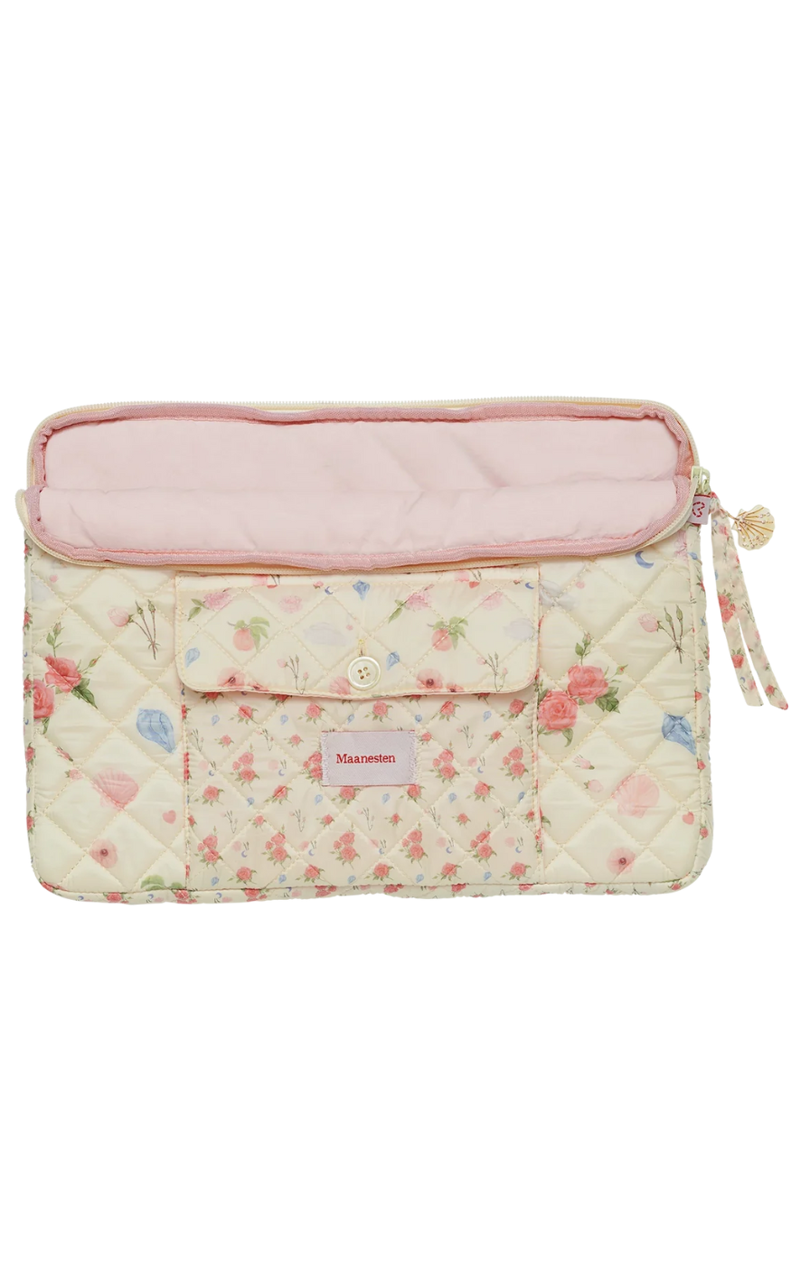 Maanesten Computer Sleeve 13" - Alesea - Roses and Shells
