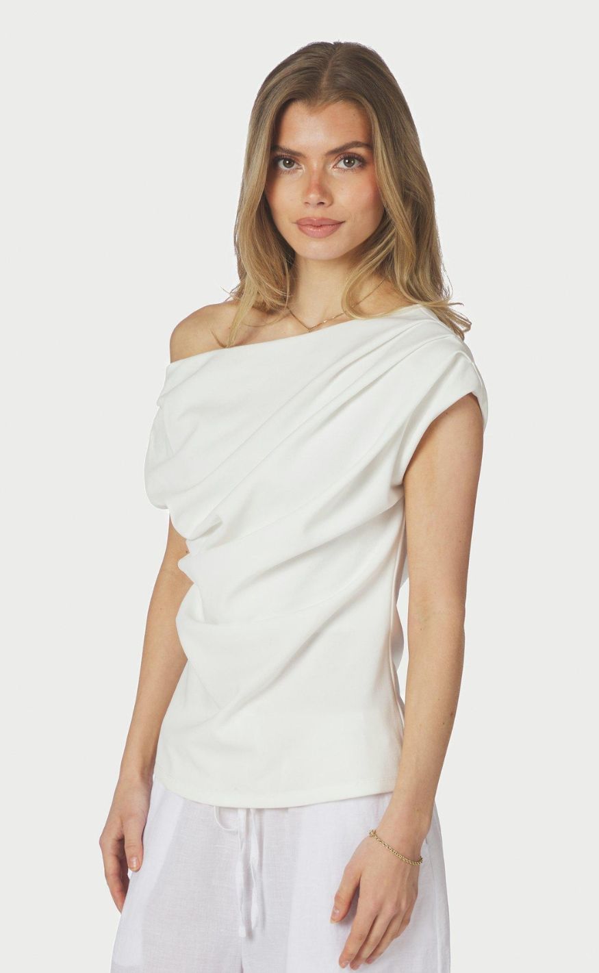 Neo Noir Topp - Mabelle - White