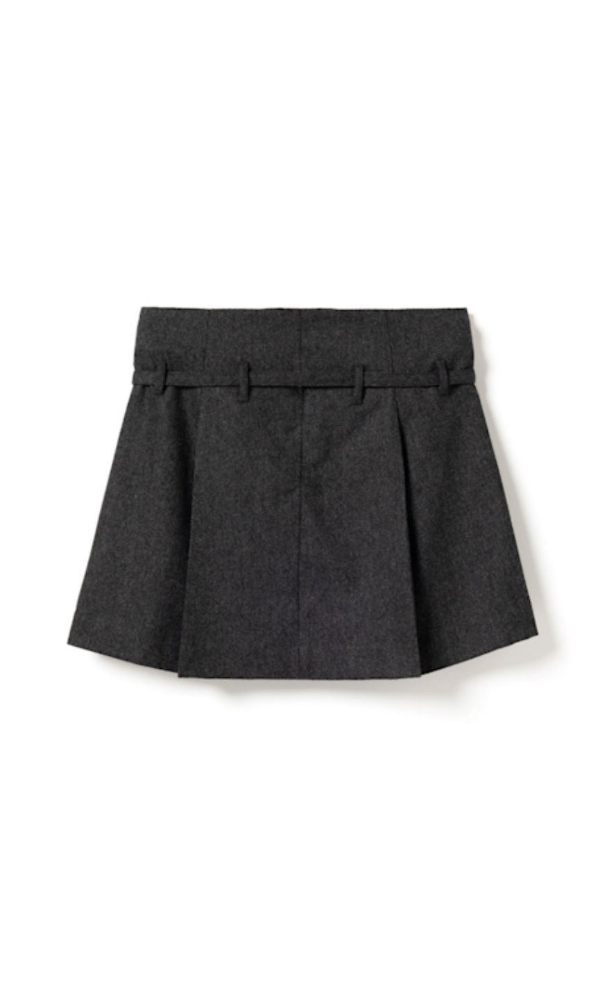 Noella Skjørt - Madena - Dark Grey Melange