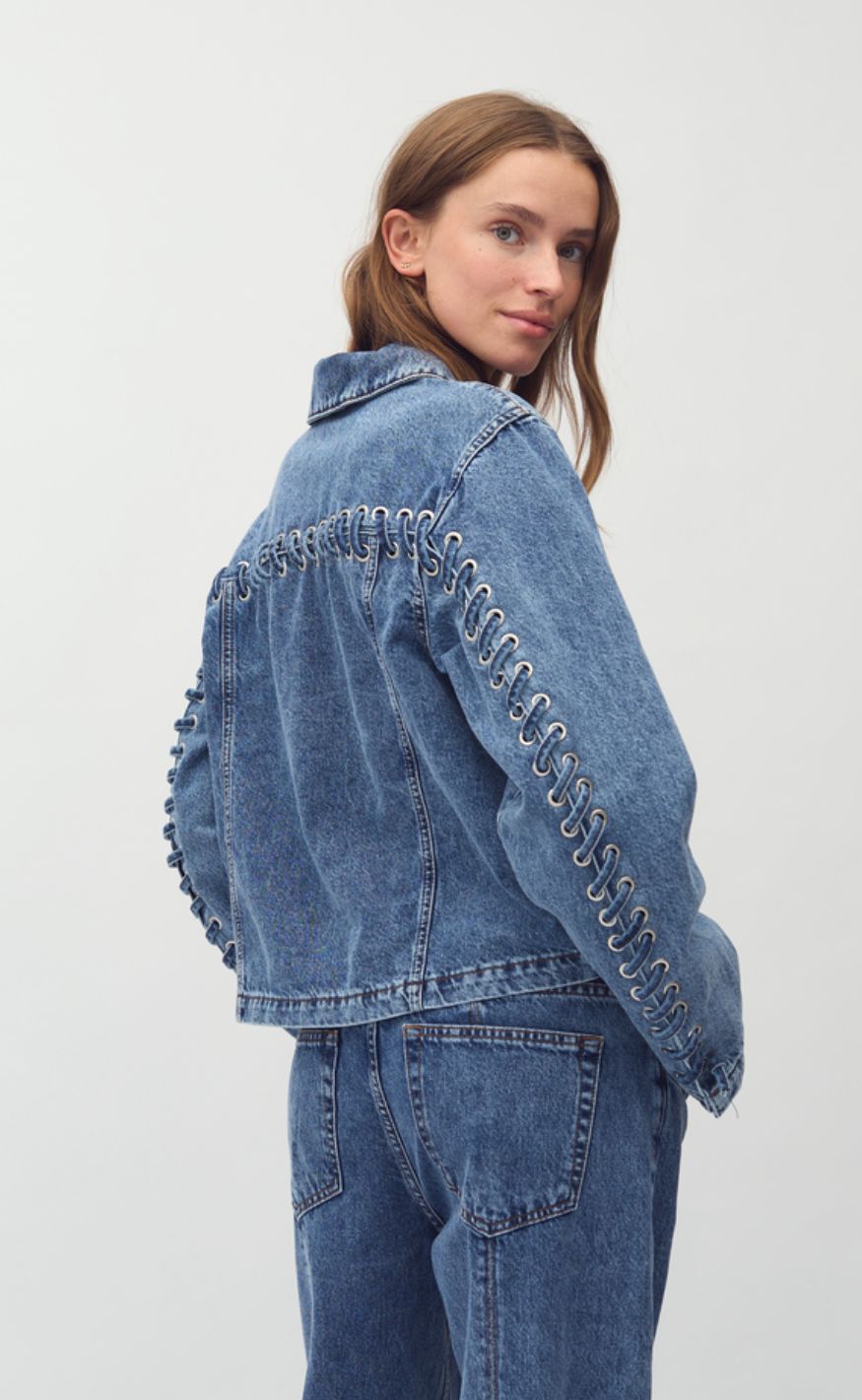 MbyM Jakke - Zolan-M - Mid Blue Vintage
