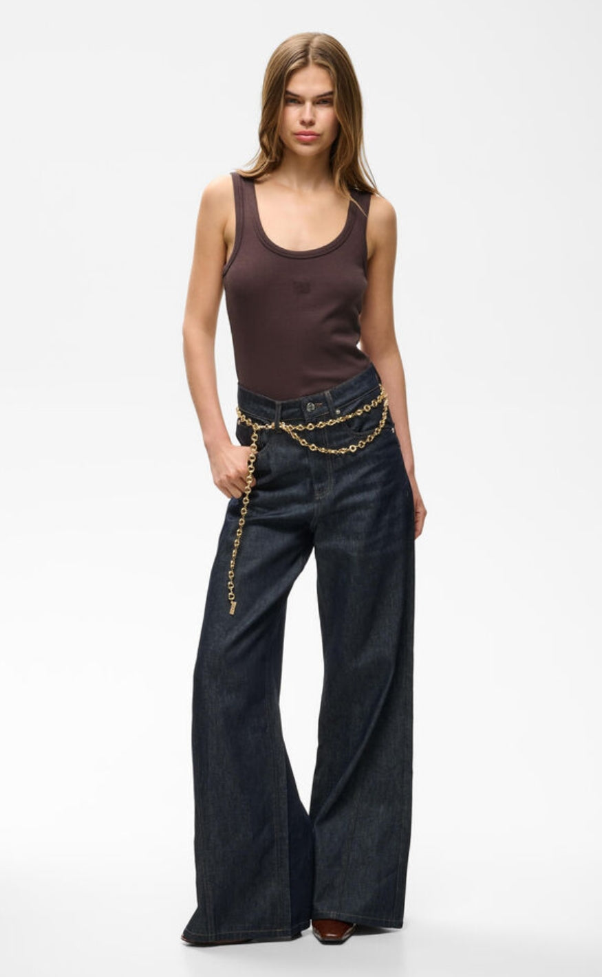 Gestuz Topp - Drew Logo 2.0 - Deep Plum