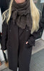 Say INA Copenhagen Skjerf - Blossom - Dark Brown
