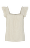 Pieces Topp - Pia - Birch Melange