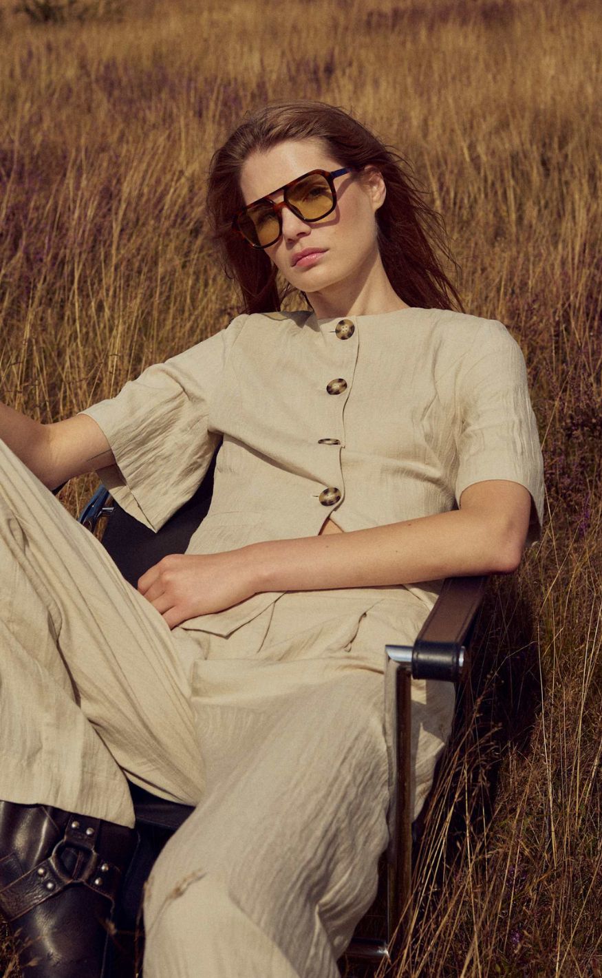 Noella Blazer - Kasaundra - Oyster
