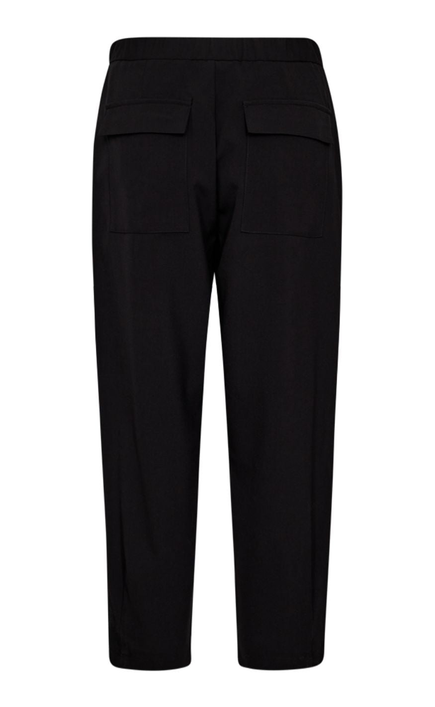 Freequent Bukser - Swift - Dark Grey Melange