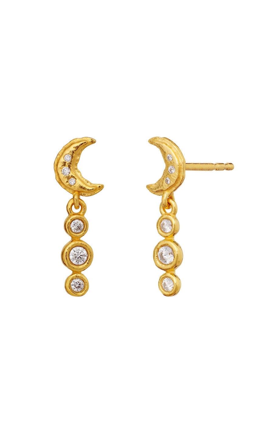 Maanesten Øreringer - Hannah - Gold Colour