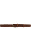 Depeche Belte - Jeans Braided - Cognac