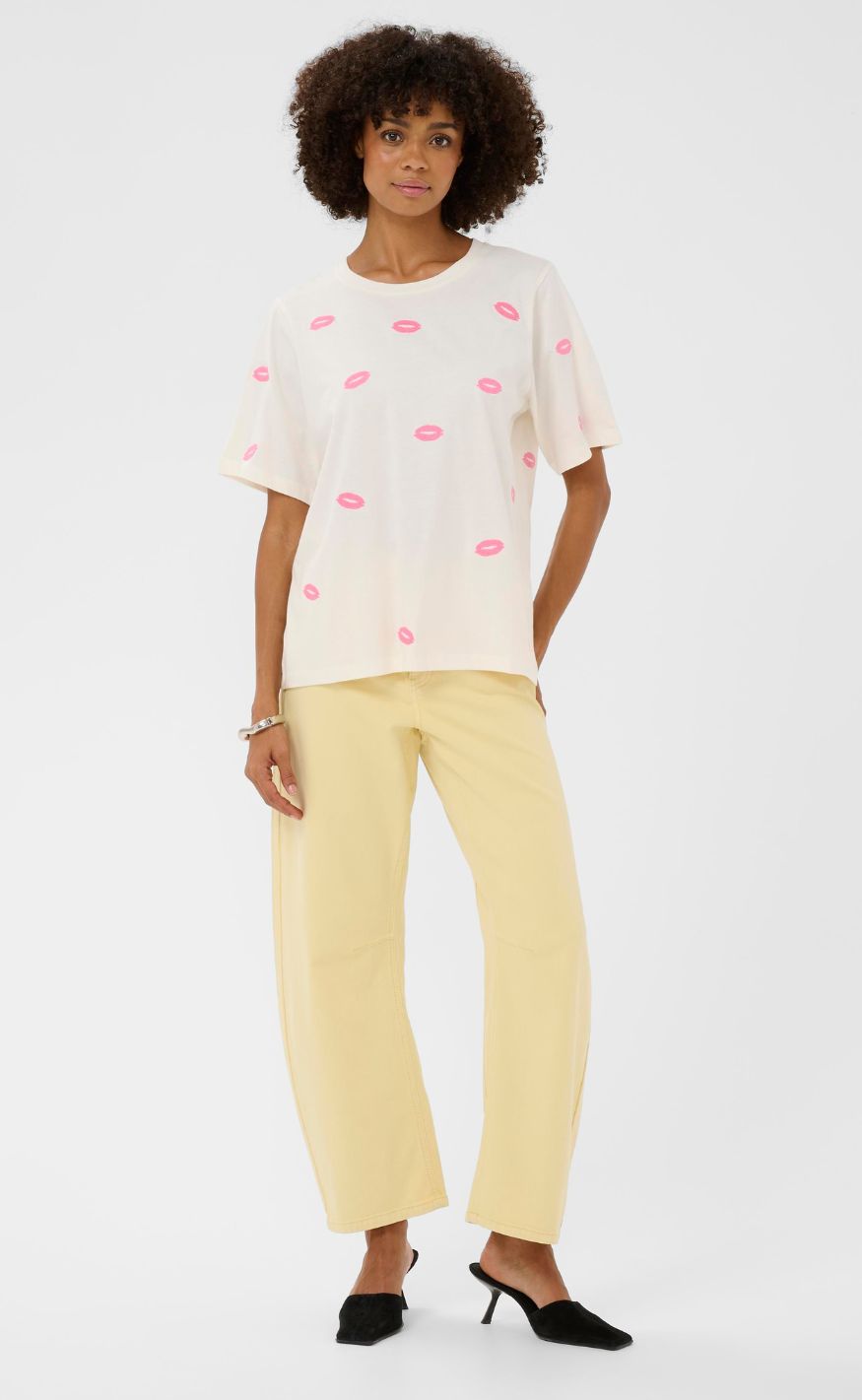 Culture T-shirt - Kissy - Spring Gardenia