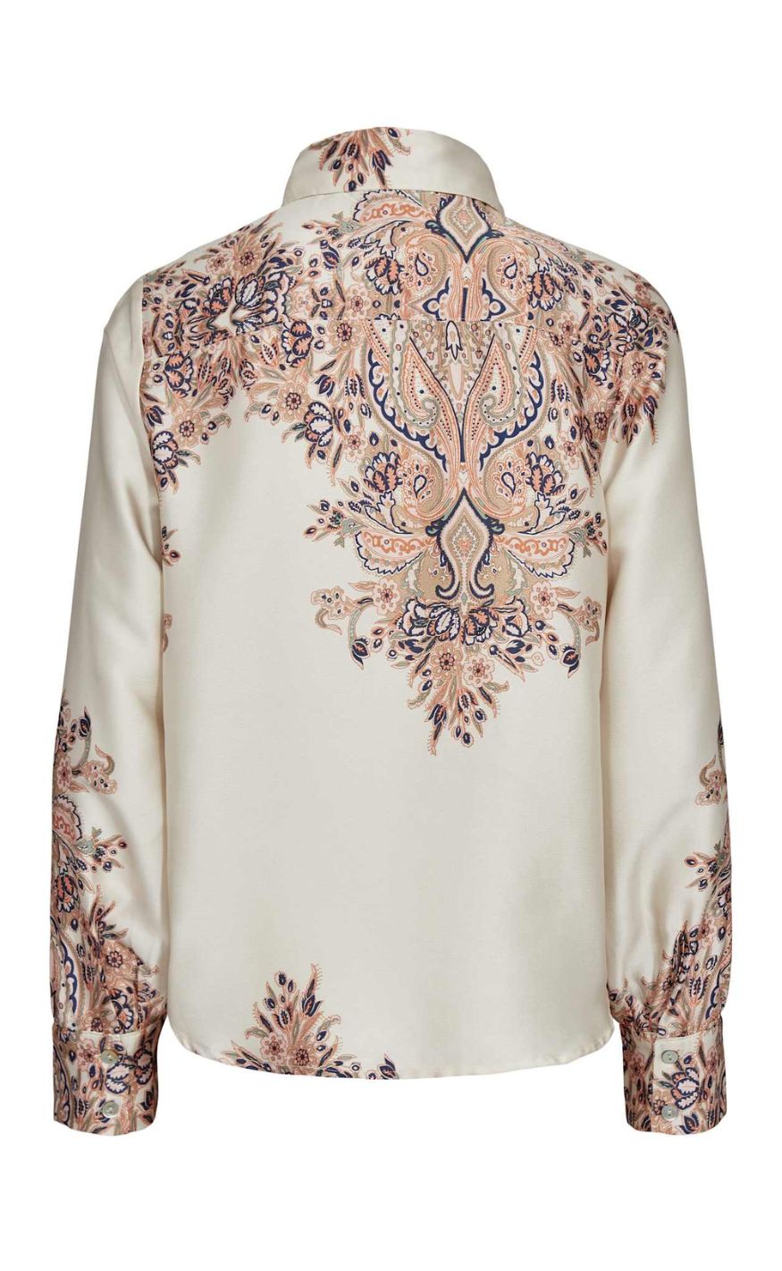 Liberte Skjorte - Wennise - Creme Paisley