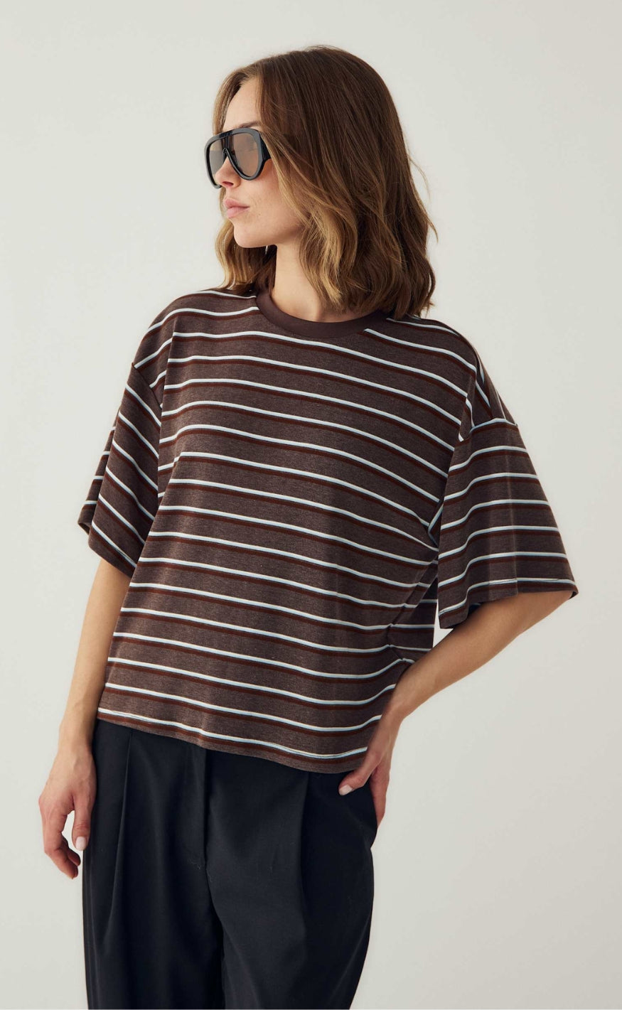 Noella T-shirt - Murphie - Dalma Blue Stripe
