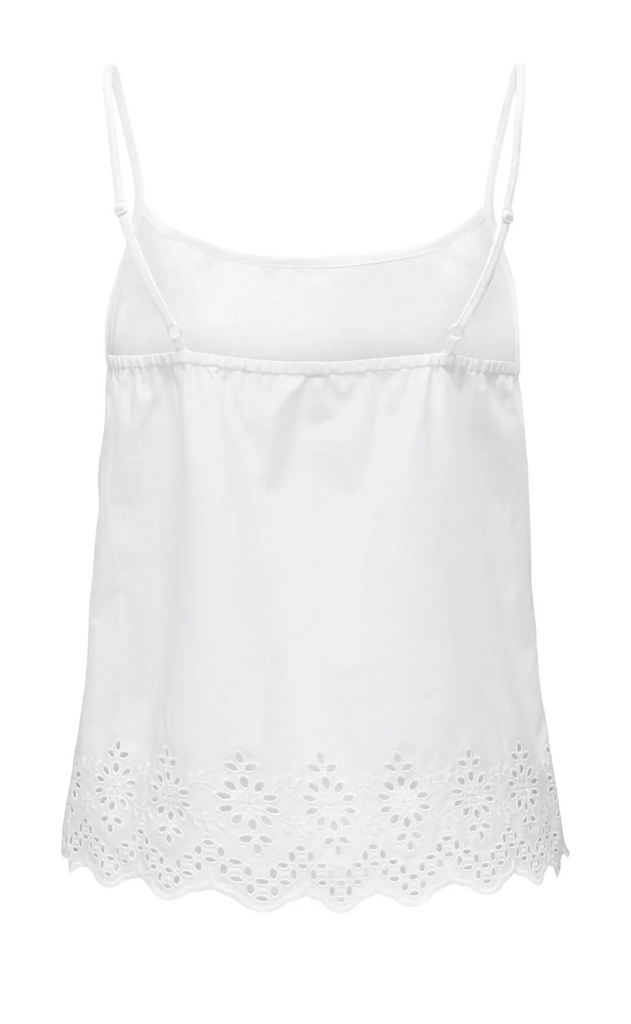 ONLY Topp - Lou Singlet - Bright White