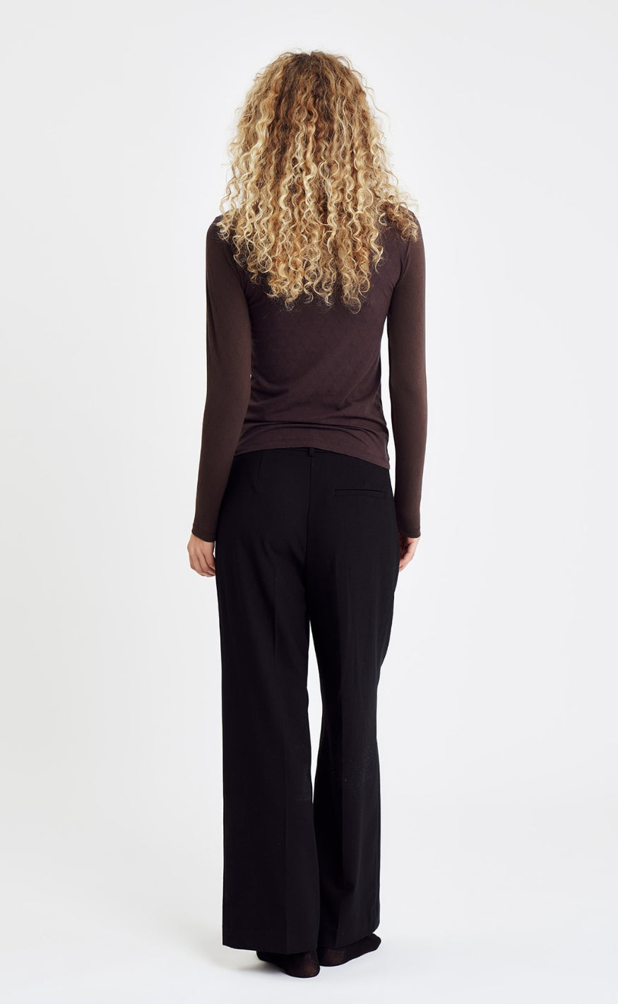 Hype The Detail Bluse - 600-14 - Brown