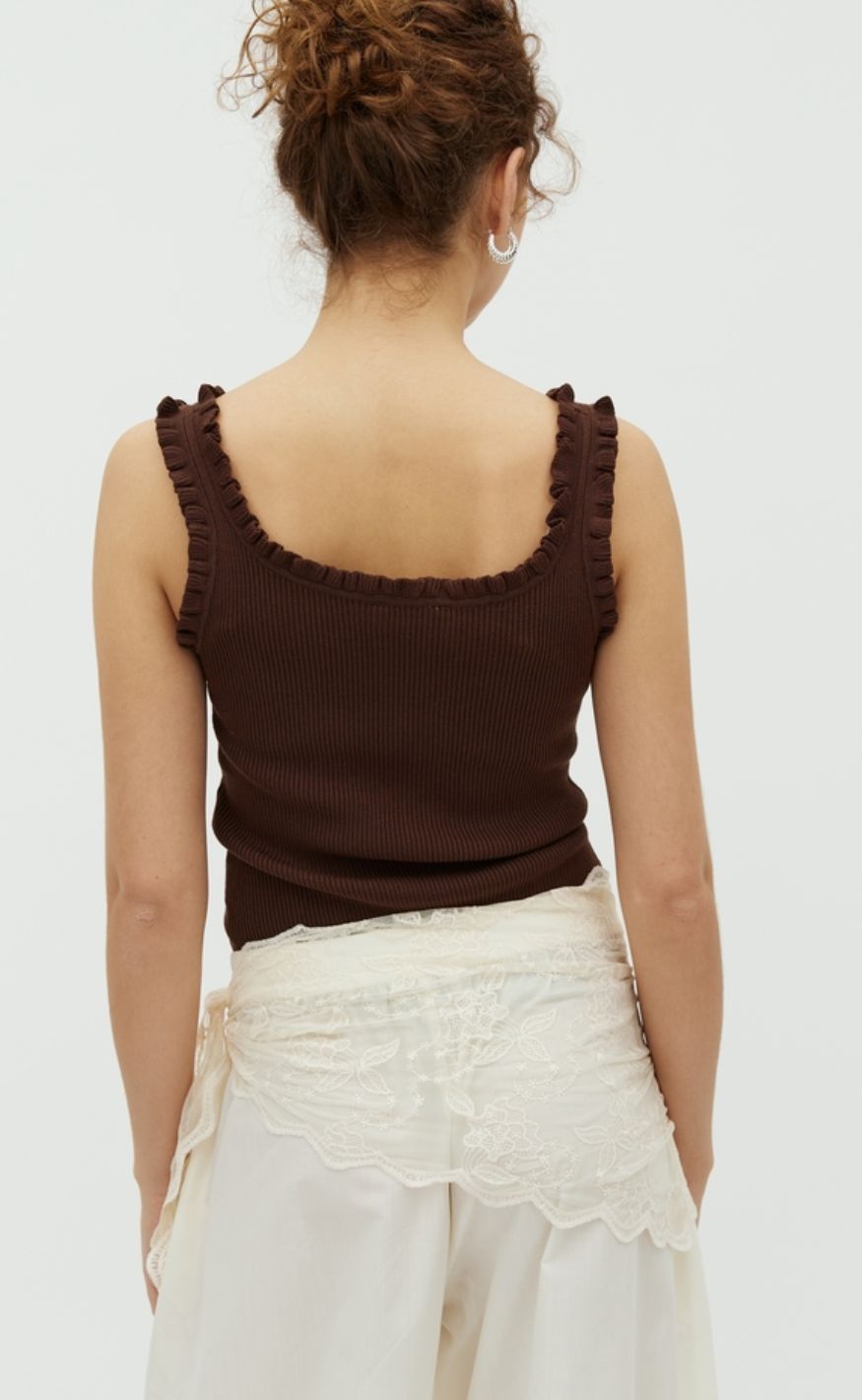 MbyM Topp - Elinne - Chocolate Brown