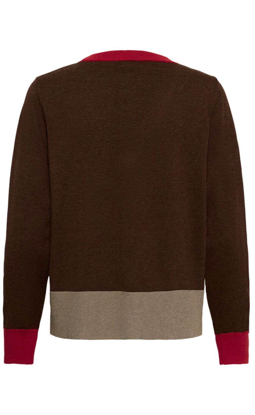Culture Cardigan - Clare Annemarie - Coffee Bean Melange