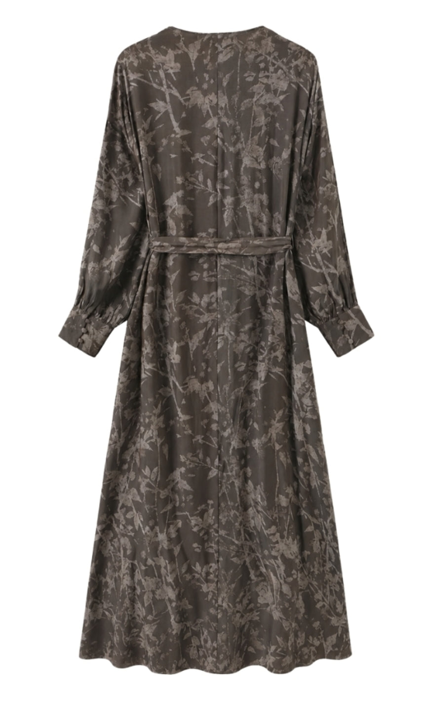 Luxzuz Kjole - Wanda - Walnut
