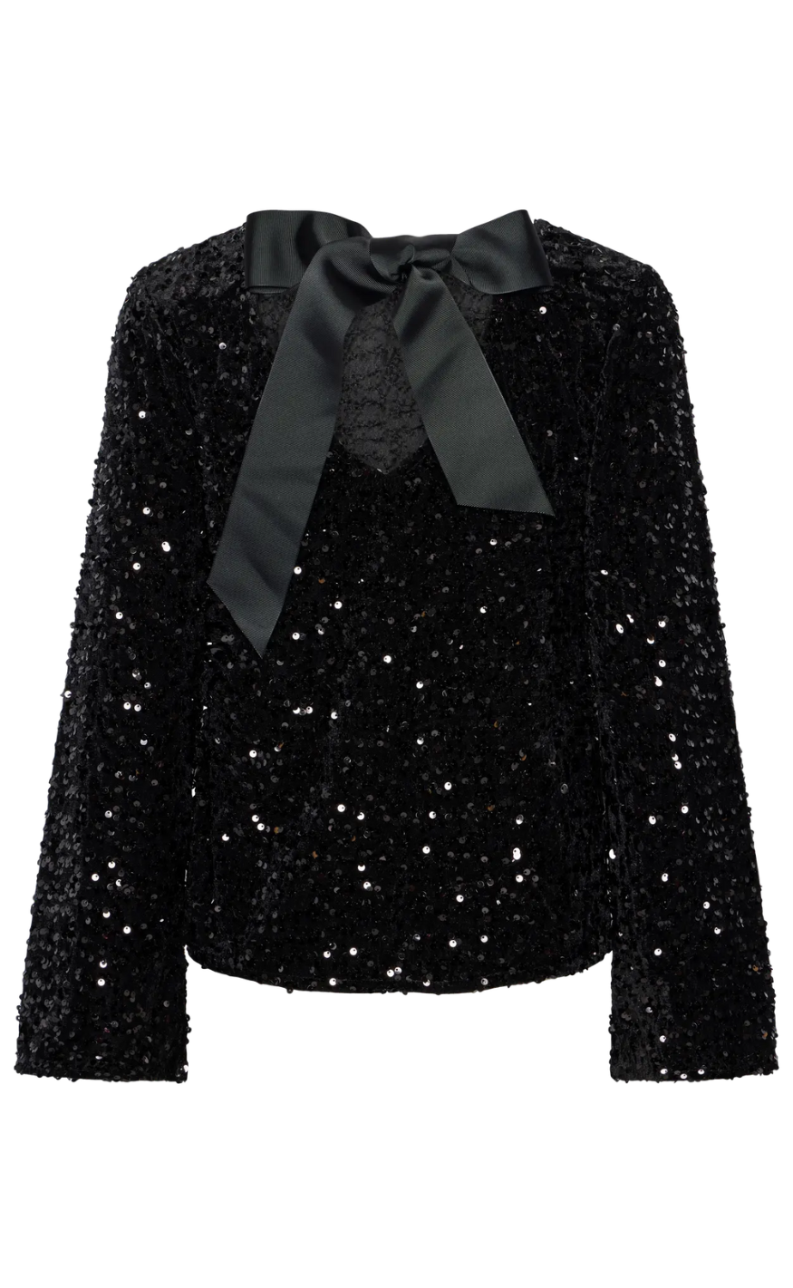 Pieces Topp - Kam - Black