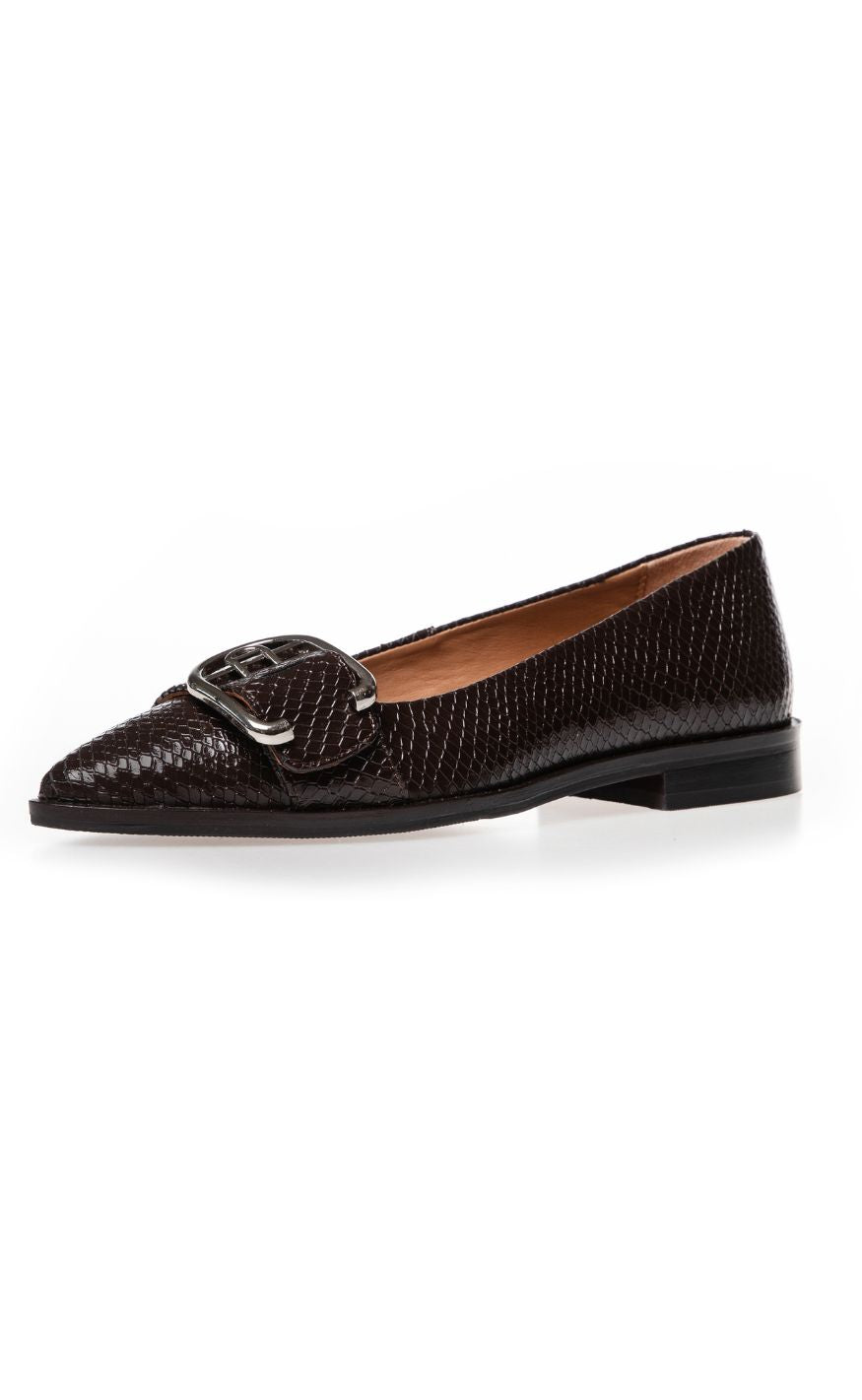 Copenhagen Shoes Ballerinaer - My Succes - Dark Brown
