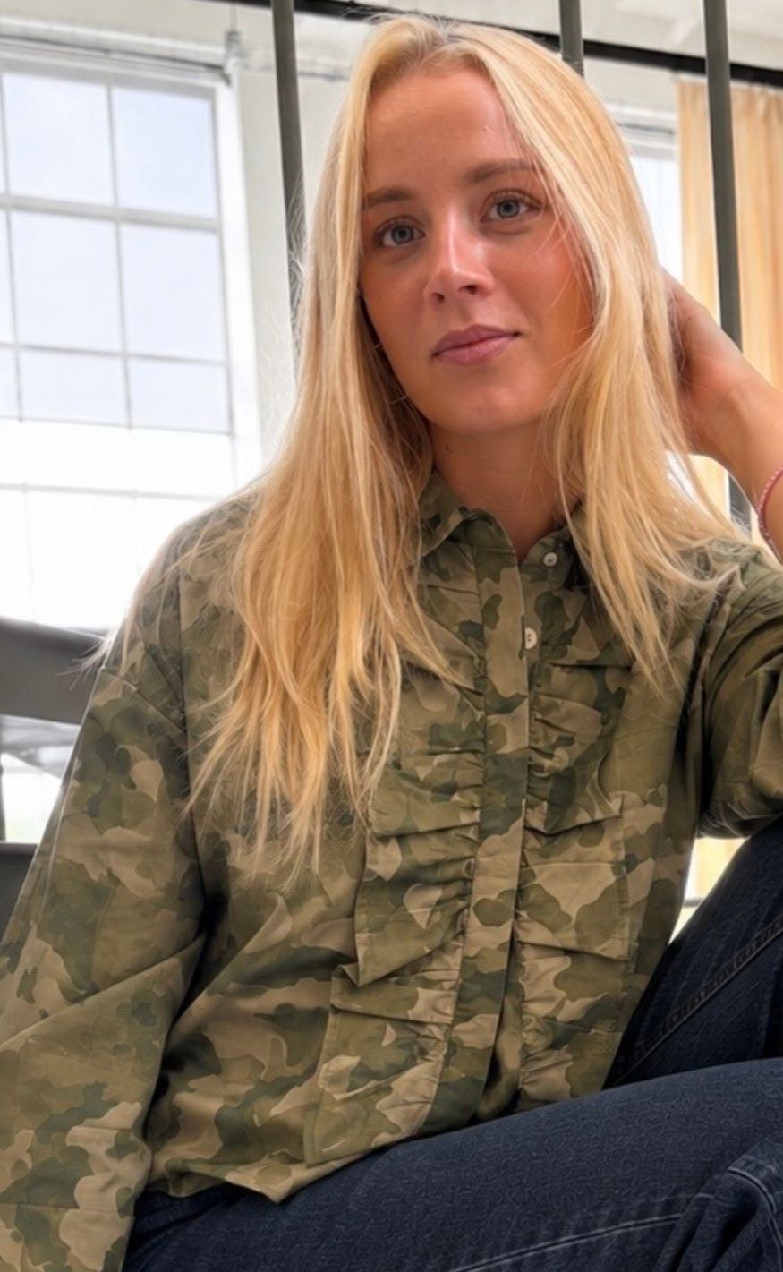 Continue Skjorte - Amy Camouflage - Camouflage