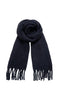 Black Colour Skjerf - Lorraine - Black