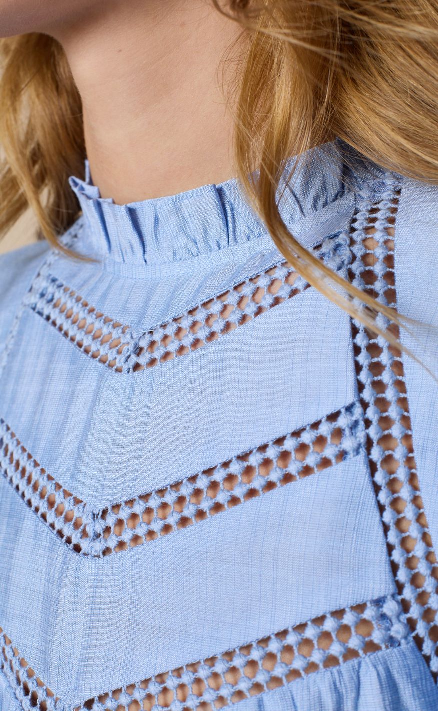 Love & Divine Topp - Love1374 - Mid Blue