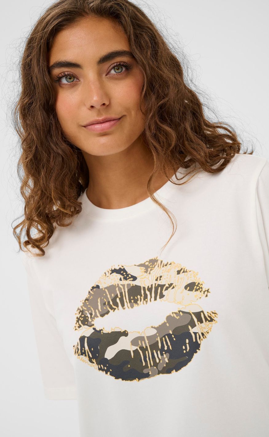 Culture T-shirt - Dorit - Spring Gardenia