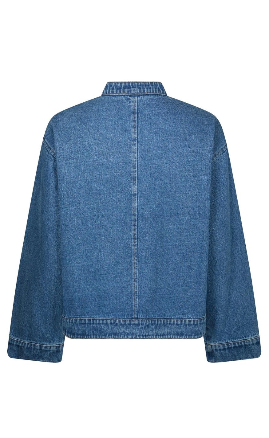 Neo Noir Jakke - Caline - Blue Denim