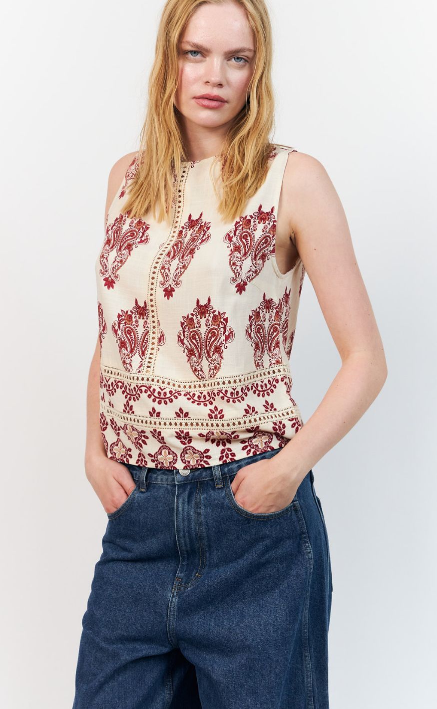 Lollys Laundry Topp - PiaLL SL - Creme