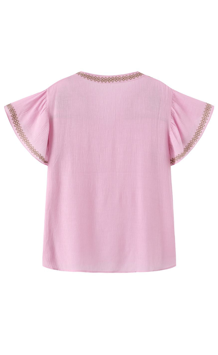 Luxzuz Bluse - Vika - Light Pink 3005