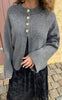 Say INA Copenhagen Strikk - Kamilla Knit - Dark Grey