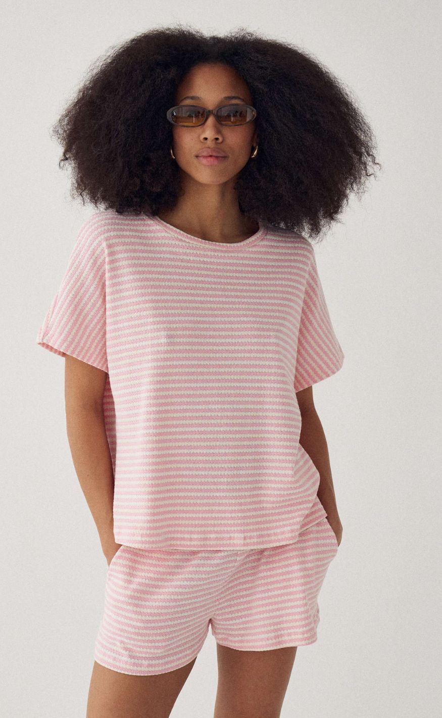Noella Topp - Maleah - Danni Blush Stripe