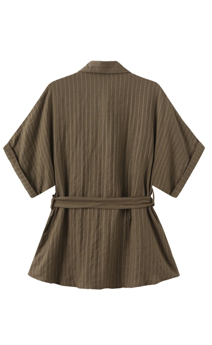 Luxzuz Skjorte - Viol - Army Green 6330
