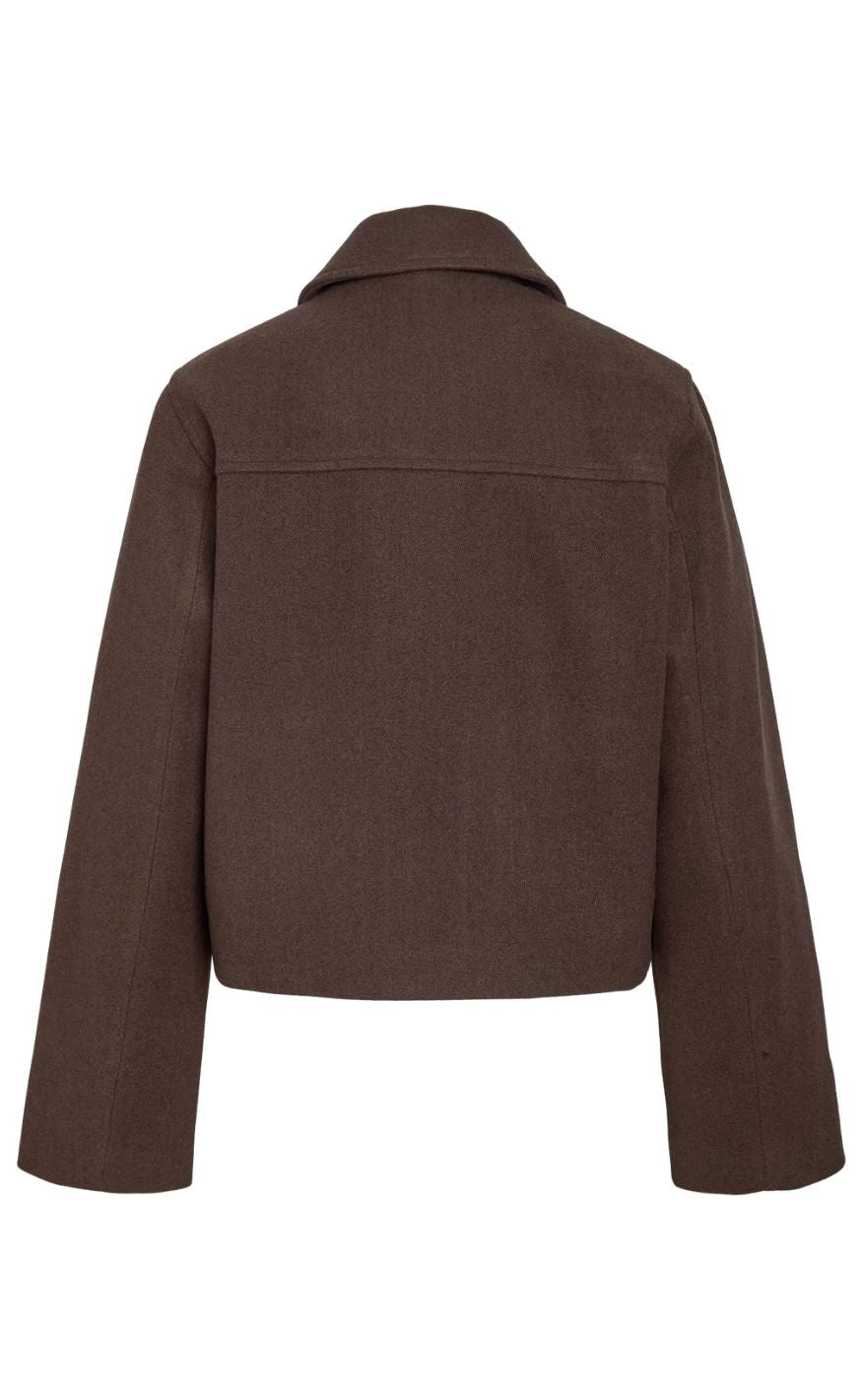 Noisy May Jakke - Lucy Short - Chocolate Brown