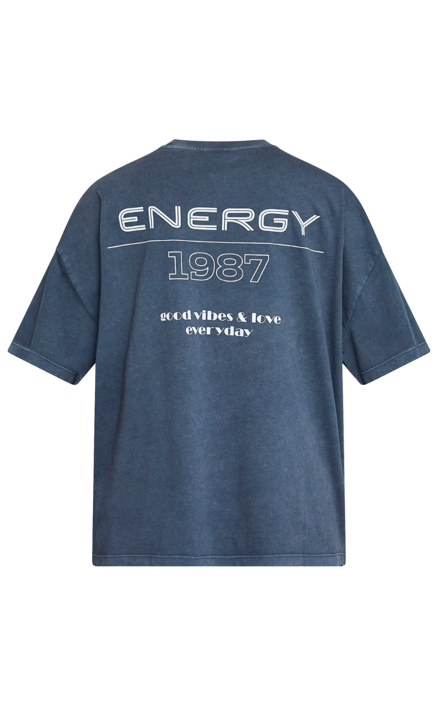 Love & Divine T-shirt - Love1455 - Grey Wash