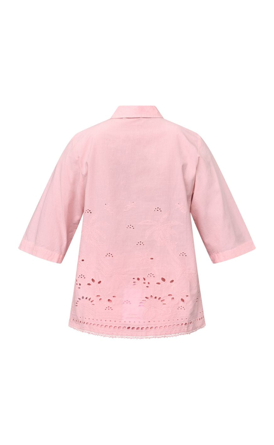 Love & Divine Skjorte - Love1584 - Coral Pink