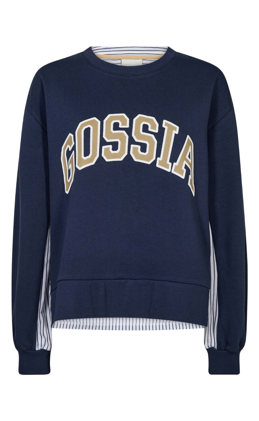 Gossia Sweatshirt - Xenia - Dark Grey Melange